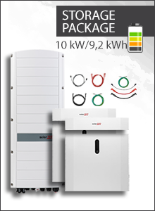 SolarEdge 10kW 3fase RWS omvormer + 9,2kWh batterij pakket
